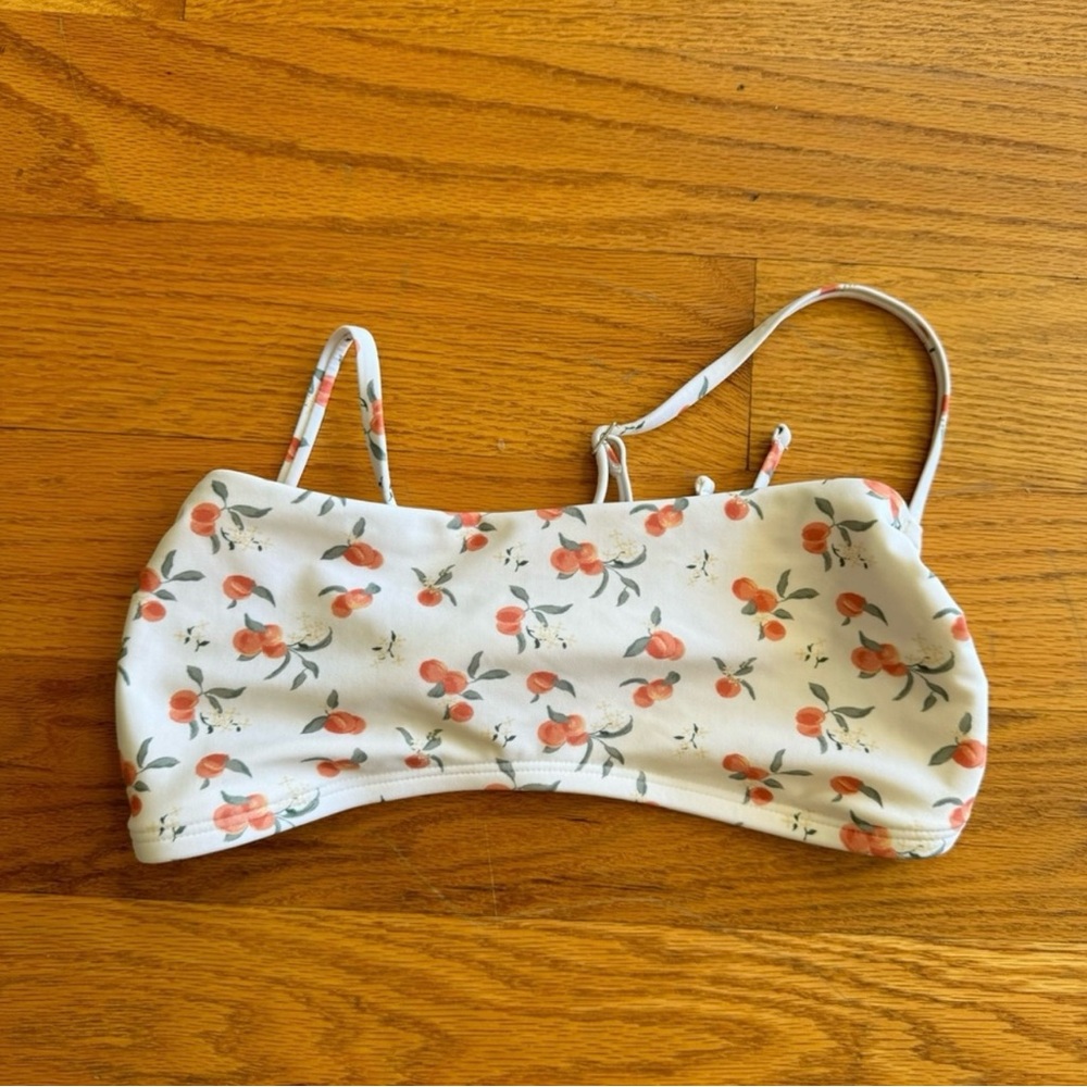 Abercrombie Peach Bikini Top Size M